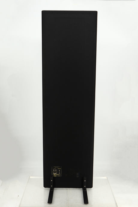 Rear view of a Magneplanar 1.7 Floorstanding Speaker in Black Wood Stiles / Black finish