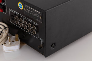 Rear right corner view of a used Marantz 1050 Integrated Amplifier