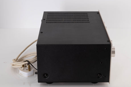 Side view of a used Marantz 1050 Integrated Amplifier