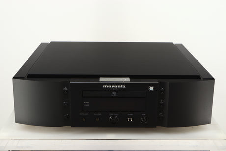 Front view of a used Marantz 30th Anniversary SA-KI-PEARL SACD Player in a black finish