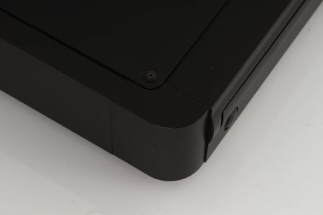 Front left corner of a used Marantz CD-17 CD Player in a black finish