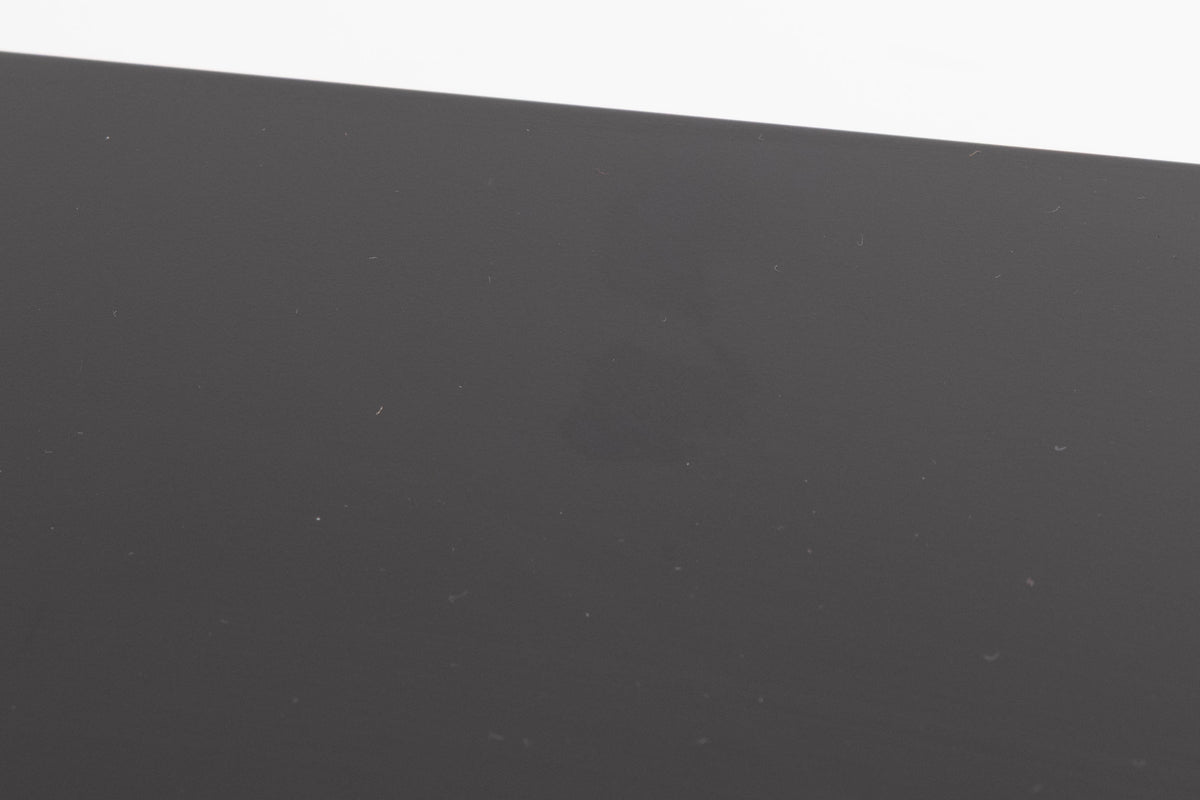 Close up of a used Marantz CD6007 CD Player in a Black finish showing marks on top