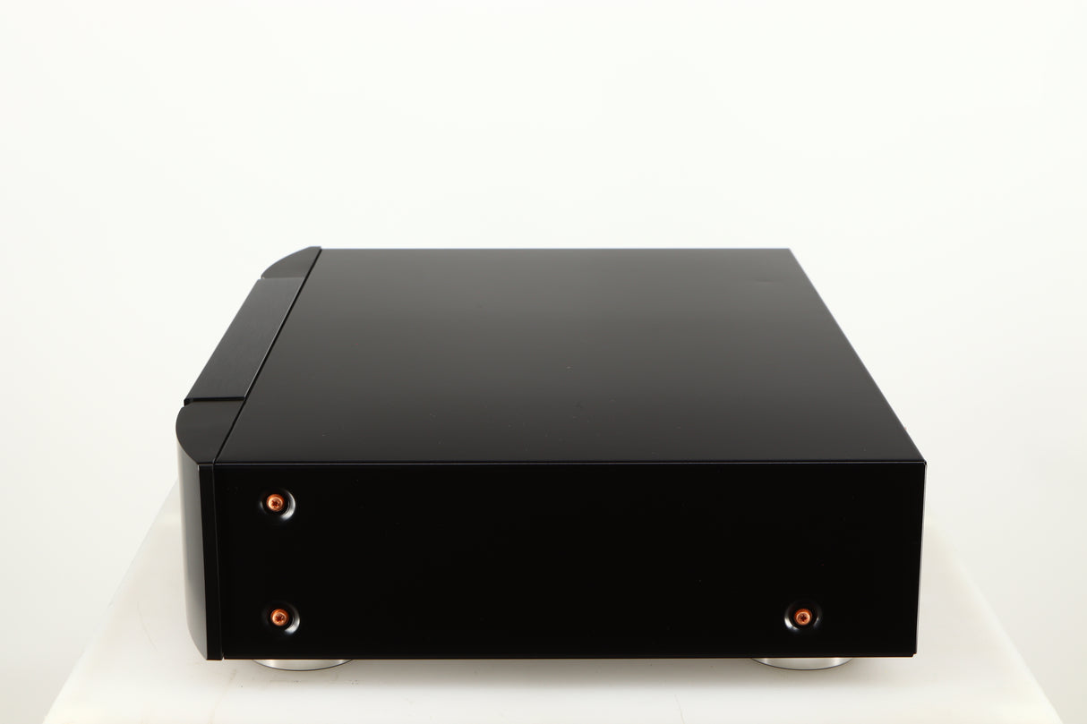 Right side view of a used Marantz CD6007 CD Player in a black finish