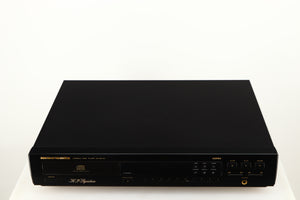 Top of a used Marantz CD63 KI Signature CD Player in a black finish