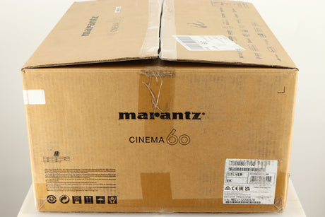 Box for a used Marantz Cinema 60 AV Receiver in a silver finish