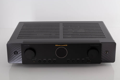 Front view of a used Marantz Cinema 70s AV Amplifier in Black