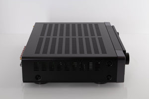 Side view of a used Marantz Cinema 70s AV Amplifier in Black