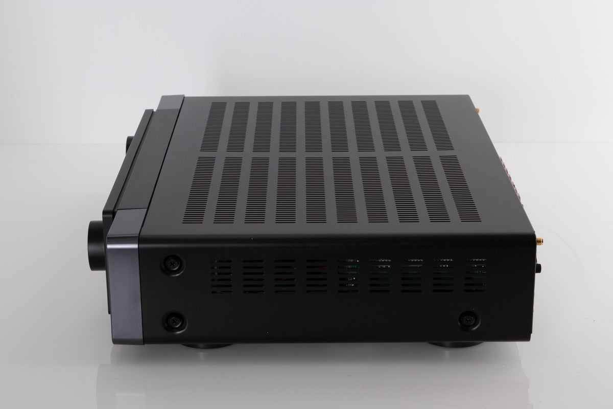 Side view of a used Marantz Cinema 70s AV Amplifier in Black