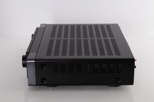 Side view of a used Marantz Cinema 70s AV Amplifier in Black