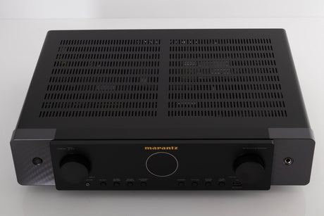 Top view of a used Marantz Cinema 70s AV Amplifier in Black