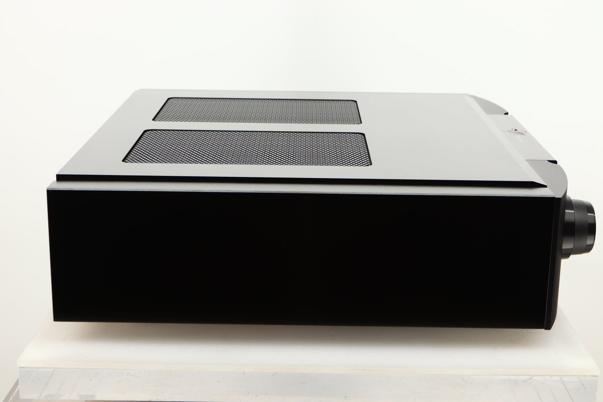 Left side view of a used Marantz KI Ruby Integrated Amplifier in a black finish 