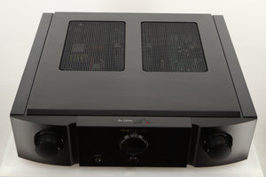 Top of a used Marantz KI Ruby Integrated Amplifier in a black finish 