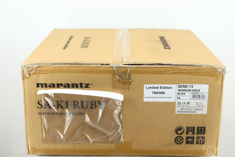 Box for a used Marantz KI Ruby Limited Edition SACD Player in a black finish