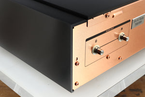 Rear right corner of a used Marantz KI Ruby Limited Edition SACD Player in a black finish