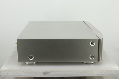 Side view of a used Marantz NA6005 Network Player in silver finish 