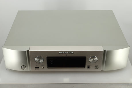 Top view of a used Marantz NA6005 Network Player in silver finish 