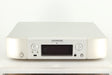 Front view of a used Marantz NA6006 Network Player in a silver finish