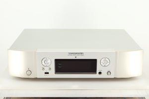 Front view of a used Marantz NA6006 Network Player in a silver finish