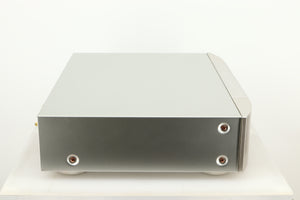 Left side view of a used Marantz NA6006 Network Player in a silver finish