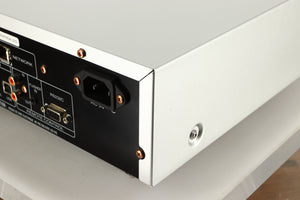 Rear right corner view of a used Marantz NA7004 Network Streamer in Silver finish