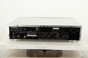 Rear view of a used Marantz NA7004 Network Streamer in Silver finish