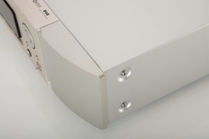 Front right corner of a used Marantz NA7004 Network Streamer in a Silver finish
