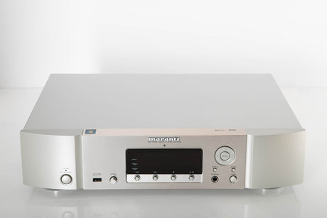 Front view of a used Marantz NA7004 Network Streamer in a Silver finish