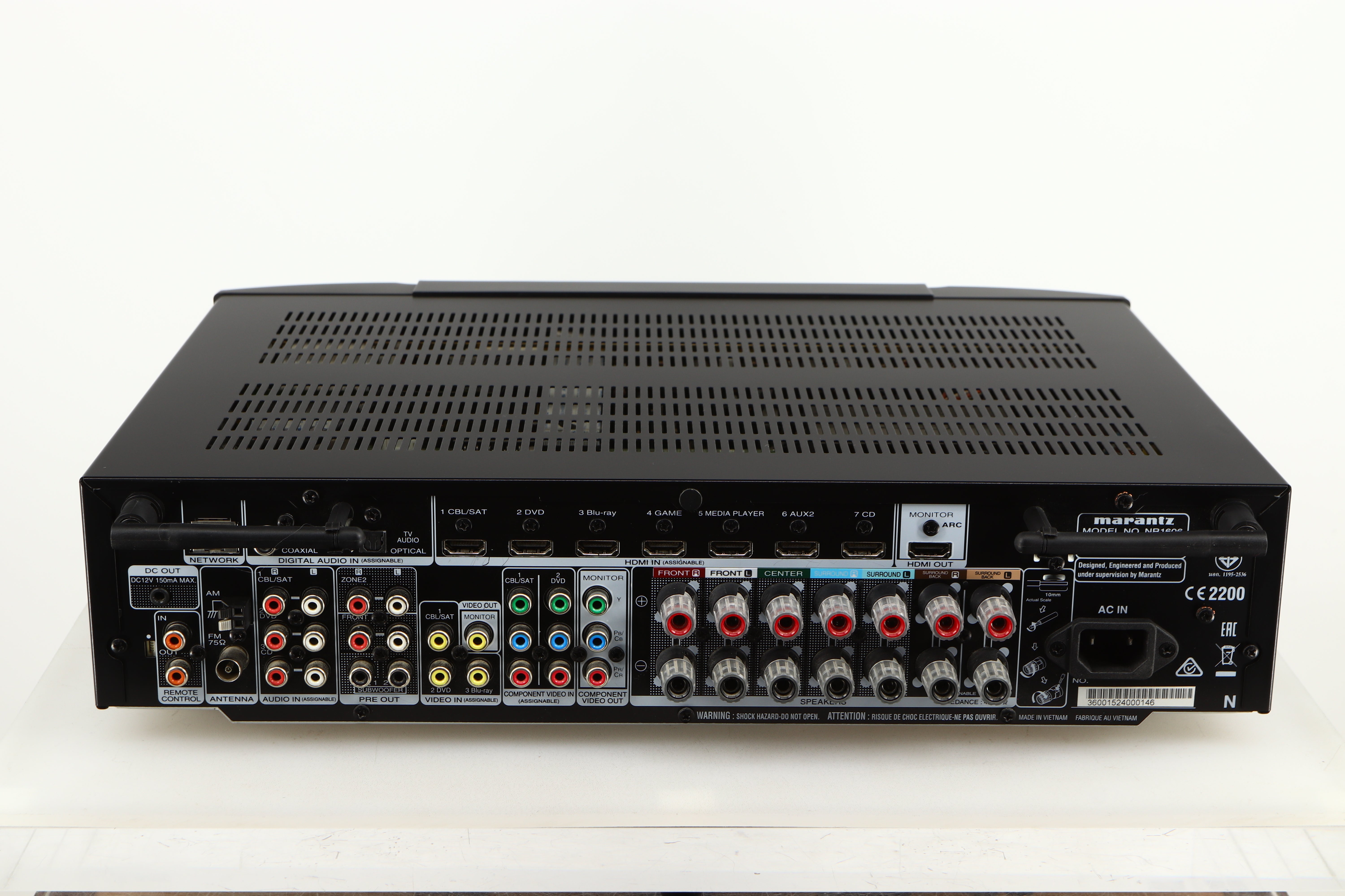 Marantz NR1606 AV Receiver - Black – 2ndhandhifi.co.uk