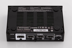 Underside of a used Marantz VS3003 3 Port HDMI Switch in a Black finish