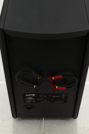 Close up view of a used Martin Logan Ascent Floorstanding Speaker