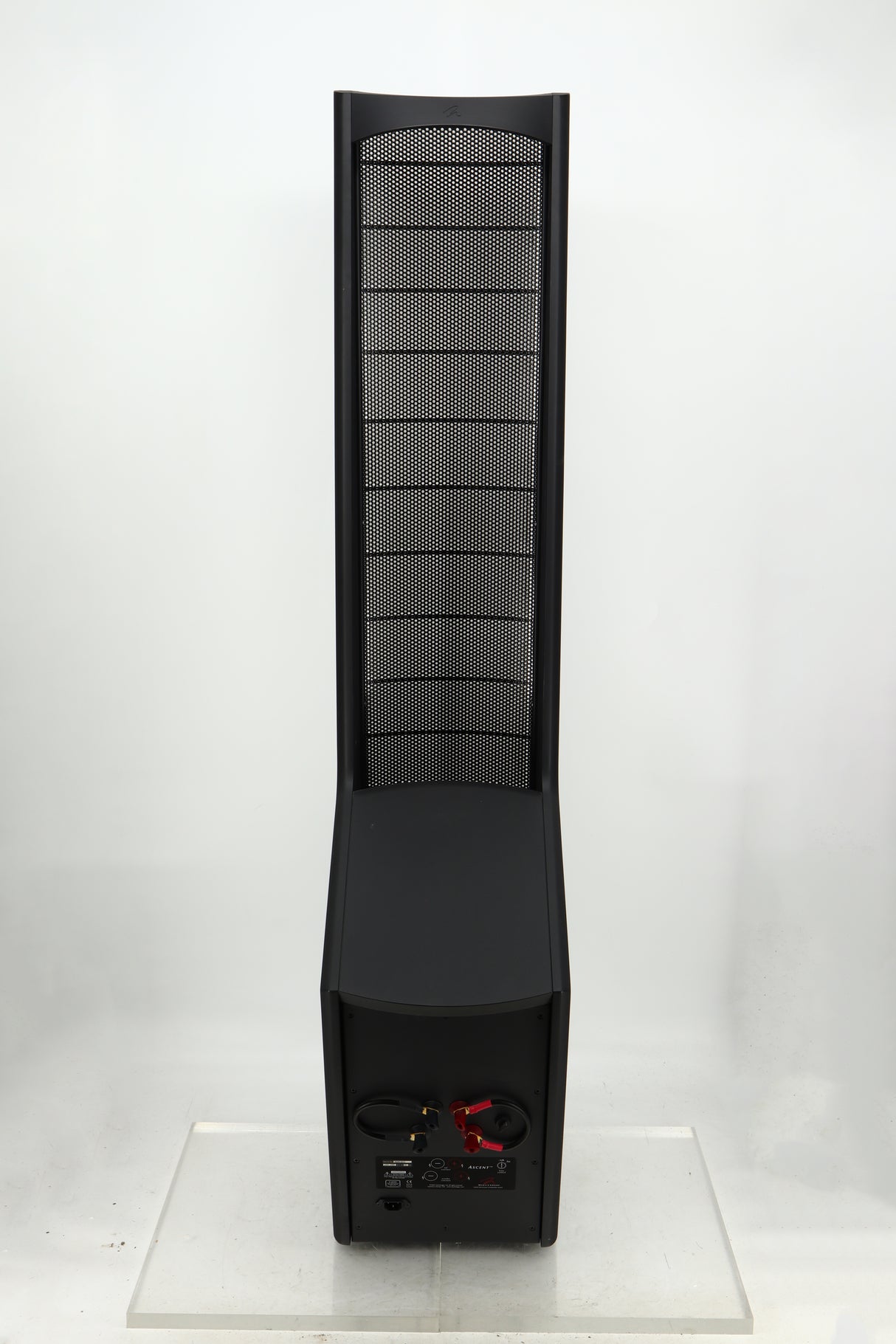 Rear view of a used Martin Logan Ascent Floorstanding Speaker