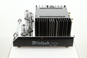 Side view of a used McIntosh MA252 Integrated Amplifier 