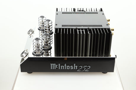 Side view of a used McIntosh MA252 Integrated Amplifier 