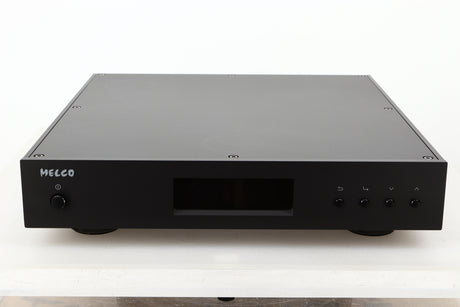 Front view of a used Melco HA-N1Z/2EX-H60 Music Server in Black finish