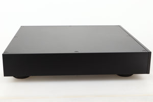 Side view of a used Melco HA-N1Z/2EX-H60 Music Server in Black finish