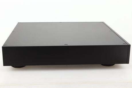 Side view of a used Melco HA-N1Z/2EX-H60 Music Server in Black finish
