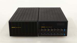 Front view of a used Meridian 200 CD Transport in a black finish