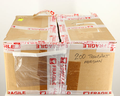 Box for a used Meridian 200 CD Transport in a black finish