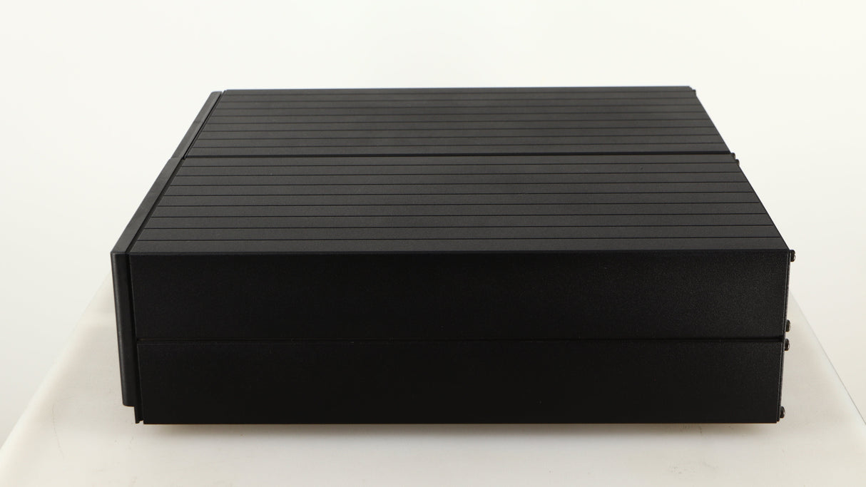 Right side view of a used Meridian 200 CD Transport in a black finish