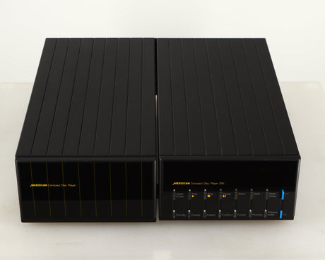 Top of a used Meridian 200 CD Transport in a black finish
