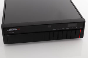 Close up view of a used Meridian 501 Pre Amplifier