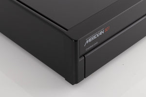 Front left corner view of a used Meridian 501 Pre Amplifier