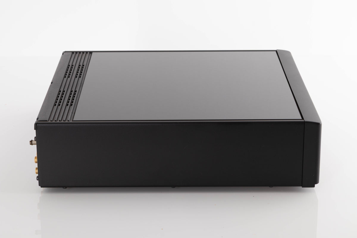 Side view of a used Meridian 501 Pre Amplifier