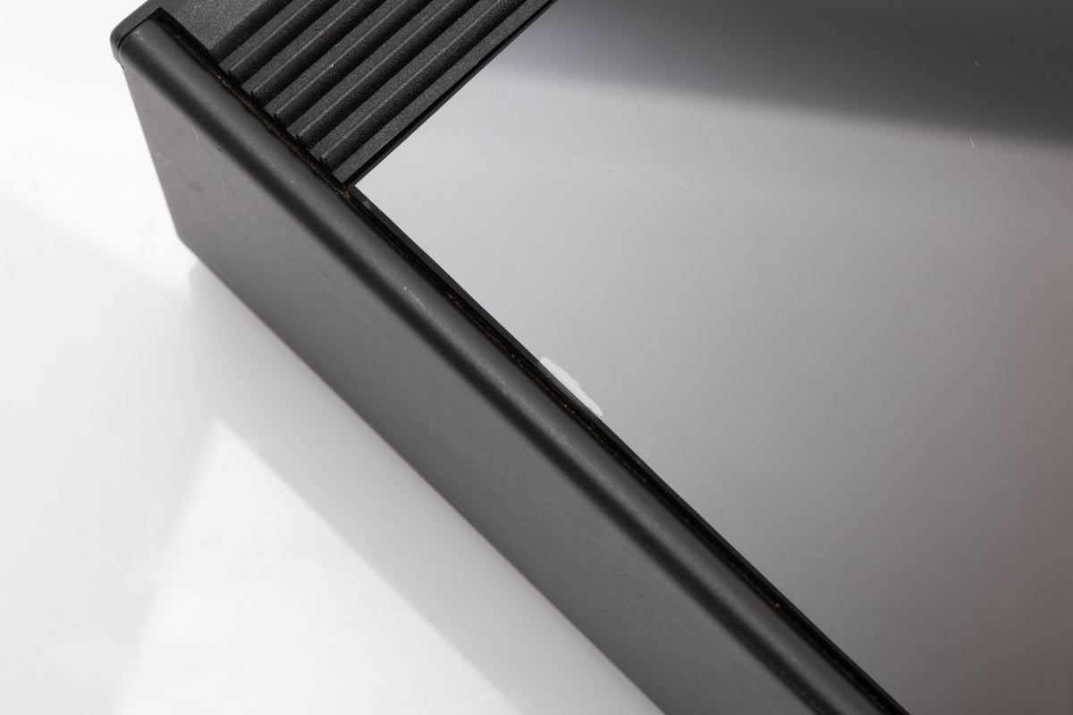 Close up view of a used Meridian 502 Pre Amplifier
