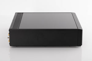 Side view of a used Meridian 502 Pre Amplifier