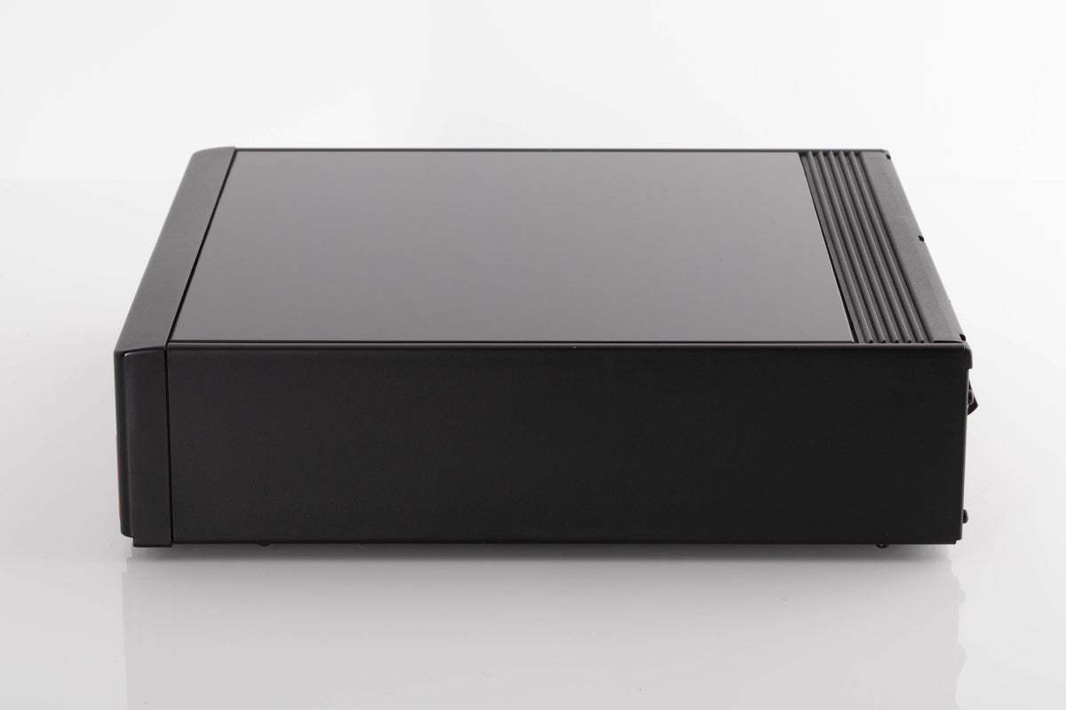 Side view of a used Meridian 502 Pre Amplifier