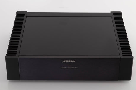 Top view of a used Meridian 505 Single Monoblock Power Amplifier
