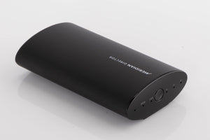 Front left corner of a used Meridian Director Digital Analogue Converter in a Black finish