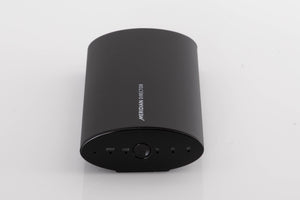 Front view of a used Meridian Director Digital Analogue Converter in a Black finish