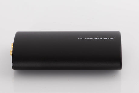 Left side view of a used Meridian Director Digital Analogue Converter in a Black finish